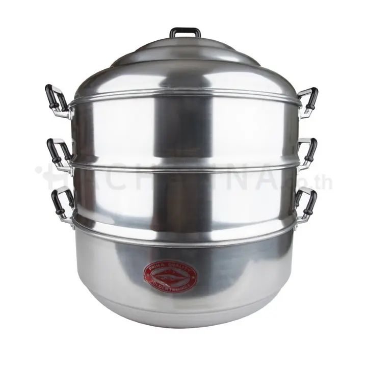 3 Tire Aluminum Steamer 24 cm
