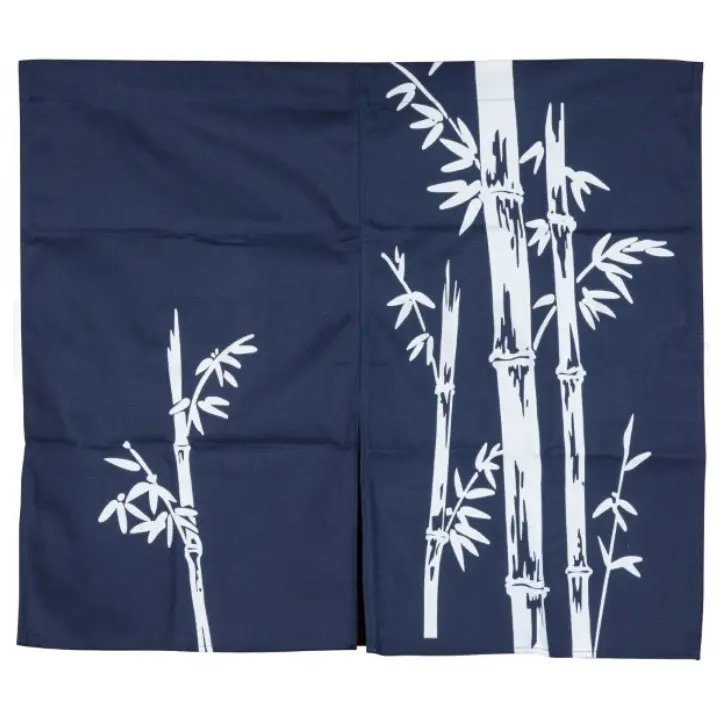 Bamboo Blue Curtain 850 x 750 mm.
